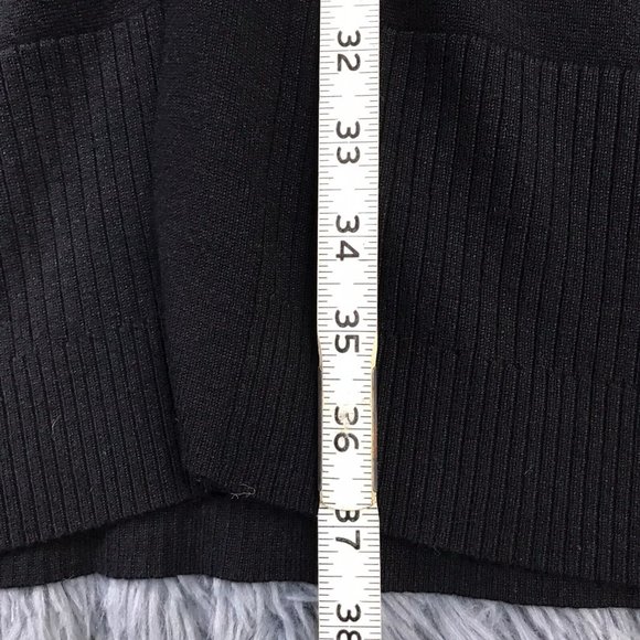 Eleven Eleven Women's Cardigan Sweater Black Size Large - Picture 9 of 10